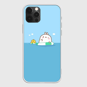Чехол для iPhone 12 Pro Max с принтом Molang Море в городе Новоалтайск, Силикон |  | kawaii | аниме | зайчик | зая | заяц | каваи | мимими | моланг | море | отпуск