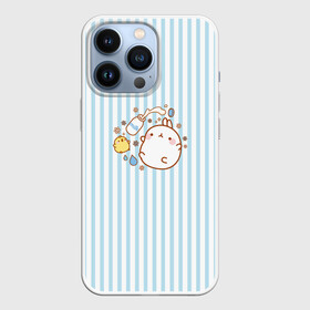 Чехол для iPhone 13 Pro с принтом Molang Детский в городе Новоалтайск,  |  | Тематика изображения на принте: kawaii | аниме | дети | зайчик | зая | заяц | каваи | мимими | моланг | молоко