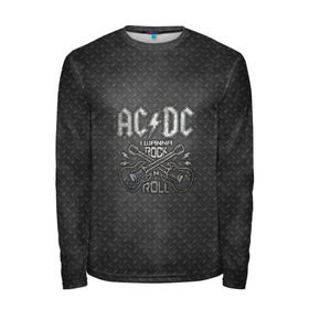 Мужской лонгслив 3D с принтом AC DC в городе Новоалтайск, 100% полиэстер | длинные рукава, круглый вырез горловины, полуприлегающий силуэт | ac dc | acdc | acdc ас дс | австралийская | ангус янг | асдс | блюз | группа | крис слэйд | метал | молния | музыка | музыканты | певцы | рок | рок н ролл | стиви янг | хард | хардрок | эксл роуз