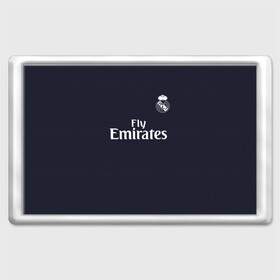 Магнит 45*70 с принтом Ramos away 18-19 в городе Новоалтайск, Пластик | Размер: 78*52 мм; Размер печати: 70*45 | champions | league | madrid | ramos | real | sergio | spain | испания | лига | мадрид | рамос | реал | серхио | чемпионов
