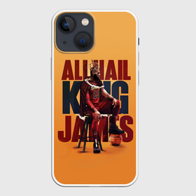 Чехол для iPhone 13 mini с принтом LeBron James в городе Новоалтайск,  |  | james | lebron | lebron james | nba | баскетбол | джеймс | леброн | нба