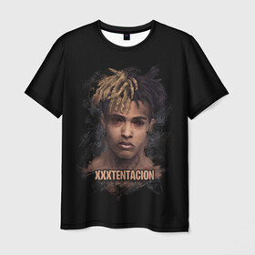 Мужская футболка 3D с принтом XXXTentacion / Jahseh Onfroy в городе Новоалтайск, 100% полиэфир | прямой крой, круглый вырез горловины, длина до линии бедер | freex | tentacion | xxx | xxxtentacion | тентаньсьен | тентасьён | тентасьон