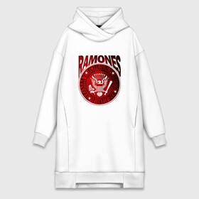 Платье-худи хлопок с принтом Ramones в городе Новоалтайск,  |  | ramone | ramones | группа | джонни | джоуи | ди ди томми | марки | панк | поп | раманес | раманэс | рамон | рамонес | рамонэс | рамоун | рамоунз | рамоунс | рок | хард | хардрок