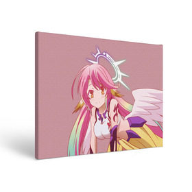 Холст прямоугольный с принтом No Game No Life в городе Новоалтайск, 100% ПВХ |  | anime | manga | no game no life | аниме | без игры жизни нет | манга