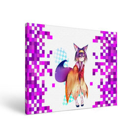 Холст прямоугольный с принтом No Game No Life в городе Новоалтайск, 100% ПВХ |  | anime | manga | no game no life | аниме | без игры жизни нет | манга