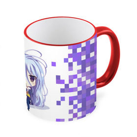 Кружка 3D с принтом No Game No Life в городе Новоалтайск, керамика | ёмкость 330 мл | Тематика изображения на принте: anime | manga | no game no life | аниме | без игры жизни нет | манга