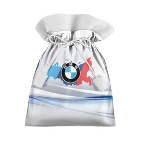 Подарочный 3D мешок с принтом BMW BRAND SPORT в городе Новоалтайск, 100% полиэстер | Размер: 29*39 см | Тематика изображения на принте: 
