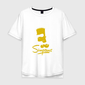 Мужская футболка хлопок Oversize с принтом Simpsons в городе Новоалтайск, 100% хлопок | свободный крой, круглый ворот, “спинка” длиннее передней части | bart | cимпсоны | doh | family | homer | lisa | meh | school | simpsons | springfield | анимация | барт | гомер | желтый | комедия | лентяй | лиза | мардж | мульт | мультфильм | мэгги | отец | пончик | ребенок | родители | семья | сериал