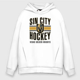 Мужское худи Oversize хлопок с принтом Sin City Hockey в городе Новоалтайск, френч-терри — 70% хлопок, 30% полиэстер. Мягкий теплый начес внутри —100% хлопок | боковые карманы, эластичные манжеты и нижняя кромка, капюшон на магнитной кнопке | nhl | stanley cup | vegas golden knights | vegas knights | вегас голден найтс | вегас найтс | кубок стенли | кубок стэнли | нхл | хоккей | хоккейный клуб