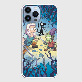 Чехол для iPhone 13 Pro Max с принтом Disenchantment в городе Новоалтайск,  |  | Тематика изображения на принте: bean | disenchantment | elfo | futurama | mattgroening | netflix | princess | simpsons | бин | люси | мэтгроунинг | разочарование | симпсоны | элфо