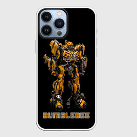 Чехол для iPhone 13 Pro Max с принтом Шмель в городе Новоалтайск,  |  | Тематика изображения на принте: bumblebee | бамблби | герой | камаро | прайм | трансформеры | фильм | шевроле