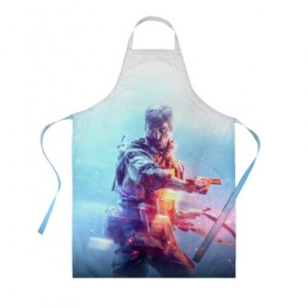 Фартук 3D с принтом Battlefield 5 Man в городе Новоалтайск, 100% полиэстер | общий размер — 65 х 85 см, ширина нагрудника — 26 см, горловина — 53 см, длина завязок — 54 см, общий обхват в поясе — 173 см. Принт на завязках и на горловине наносится с двух сторон, на основной части фартука — только с внешней стороны | battlefield | battlefield5 | battlefieldv | батла | батлфилд | батлфилд5 | игра