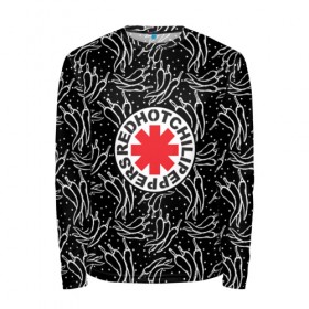 Мужской лонгслив 3D с принтом Red Hot Chili Peppers в городе Новоалтайск, 100% полиэстер | длинные рукава, круглый вырез горловины, полуприлегающий силуэт | red hot chili peppers | rhcp | перцы | ред хот чили пепперс | рхчп | рэд
