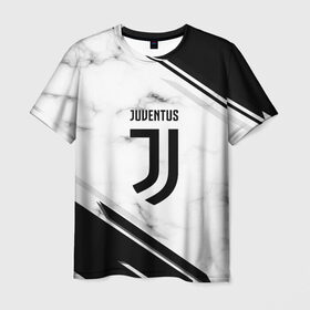 Мужская футболка 3D с принтом Juventus 2018 в городе Новоалтайск, 100% полиэфир | прямой крой, круглый вырез горловины, длина до линии бедер | football | soccer | ювентус