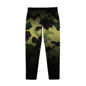 Детские леггинсы 3D с принтом Camouflage - Series 3 (Shorts,Pants) в городе Новоалтайск, полиэстер 85%, спандекс 15% | эластичный пояс, зауженный крой | 0x000000123 | camo | green | зелёный | камуфляж | спорт
