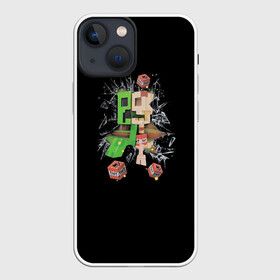 Чехол для iPhone 13 mini с принтом Скелет в городе Новоалтайск,  |  | minecraft | игра | майнкрафт