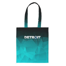 Сумка 3D повседневная с принтом DETROIT BECOME HUMAN в городе Новоалтайск, 100% полиэстер | Плотность: 200 г/м2; Размер: 34×35 см; Высота лямок: 30 см | connor | cyberlife | detroit become human | deviant | kara | markus | ps4 | rk800 |  detroit: become human | детроит | детроит: стать человеком | игры | кара | коннор | конор | кэра | маркус | пиратs | эксклюзив