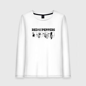 Женский лонгслив хлопок с принтом Red Hot Chili Peppers в городе Новоалтайск, 100% хлопок |  | red hot chili peppers | rhcp | перцы | ред хот чили пепперс | рхчп | рэд
