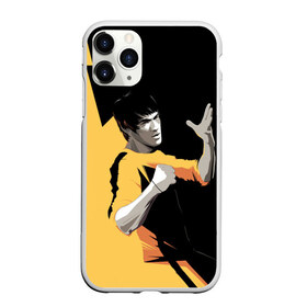 Чехол для iPhone 11 Pro матовый с принтом Bruce Lee в городе Новоалтайск, Силикон |  | bruce lee | актер | боец | воин | звезда | карате