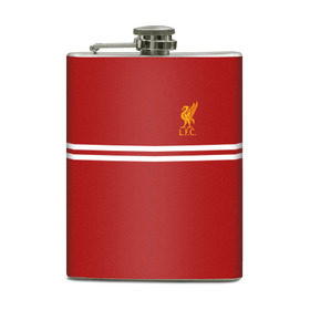 Фляга с принтом LIVERPOOL SPORT в городе Новоалтайск, металлический корпус | емкость 0,22 л, размер 125 х 94 мм. Виниловая наклейка запечатывается полностью | fc | football | football club | liverpool | sport | ливерпуль | спорт | спортивные | униформа | фирменные цвета | фк | футбол | футбольный клуб