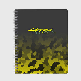 Тетрадь с принтом CYBERPUNK 2077 в городе Новоалтайск, 100% бумага | 48 листов, плотность листов — 60 г/м2, плотность картонной обложки — 250 г/м2. Листы скреплены сбоку удобной пружинной спиралью. Уголки страниц и обложки скругленные. Цвет линий — светло-серый
 | cd project red | cd projekt red | cyberpunk | cyberpunk 2077 | e3 | future | hack | night city | ps4 | rpg | sci fi | xbox | андроиды | безумие | будущее | город ночи | киберпанк | киберпанк 2077 | логотип | от создателей ведьмака | роботы | рпг | фантаст