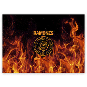 Поздравительная открытка с принтом Ramones в городе Новоалтайск, 100% бумага | плотность бумаги 280 г/м2, матовая, на обратной стороне линовка и место для марки
 | ramones | джонни | джоуи | ди ди томми | рамон | рамонес | рамоун | рамоунз | рамоунс | рок группа