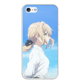 Чехол для iPhone 5/5S матовый с принтом Violet Evergarden в городе Новоалтайск, Силикон | Область печати: задняя сторона чехла, без боковых панелей | evergarden | violet | violet evergarden | вайолет | вайолет эвергарден | эвергарден