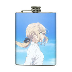 Фляга с принтом Violet Evergarden в городе Новоалтайск, металлический корпус | емкость 0,22 л, размер 125 х 94 мм. Виниловая наклейка запечатывается полностью | Тематика изображения на принте: evergarden | violet | violet evergarden | вайолет | вайолет эвергарден | эвергарден