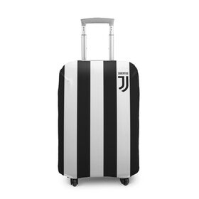 Чехол для чемодана 3D с принтом JUVENTUS в городе Новоалтайск, 86% полиэфир, 14% спандекс | двустороннее нанесение принта, прорези для ручек и колес | juventus | полоски | спорт | футбол | эмблема