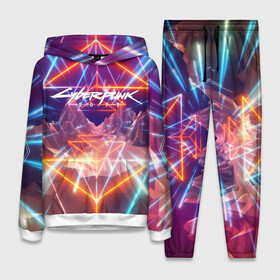 Женский костюм 3D (с толстовкой) с принтом Cyber Punk 2077 в городе Новоалтайск,  |  | cd projekt red | cyberpunk | cyberpunk 2077 | e3 | ps4 | rpg | v | xbox | будущее | киберпанк | киберпанк 2077 | от создателей ведьмака | рпг
