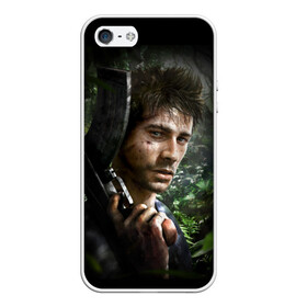 Чехол для iPhone 5/5S матовый с принтом Far Cry 3 в городе Новоалтайск, Силикон | Область печати: задняя сторона чехла, без боковых панелей | 3d | action | fire | rpg | truck | огонь | оружия | открытый  мир | пистолет | фар край