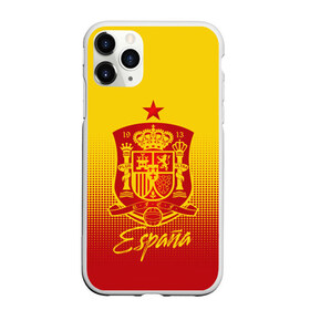 Чехол для iPhone 11 Pro матовый с принтом Сборная Испании в городе Новоалтайск, Силикон |  | la furia | lafuria | roja | spain | team | игровая форма | испания | красная ярость | фурия | футбол | чемпионат мира
