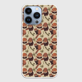 Чехол для iPhone 13 Pro с принтом Red panda в городе Новоалтайск,  |  | panda | red panda | small panda | животные | красная панда | лес | панда