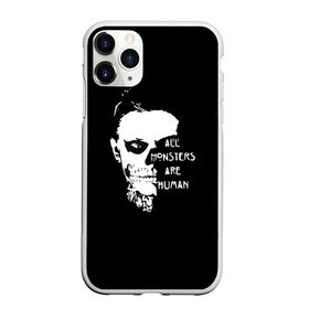 Чехол для iPhone 11 Pro матовый с принтом All Monsters Are Human в городе Новоалтайск, Силикон |  | Тематика изображения на принте: american horror story | американская история ужасов
