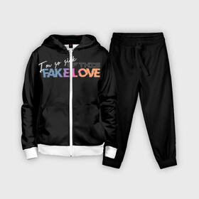 Детский костюм 3D с принтом FAKE LOVE в городе Новоалтайск,  |  | bangtan boys | bts | бантаны | бтс
