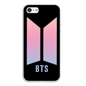 Чехол для iPhone 5/5S матовый с принтом BTS_color в городе Новоалтайск, Силикон | Область печати: задняя сторона чехла, без боковых панелей | bangtan boys | bts | бантаны | бтс