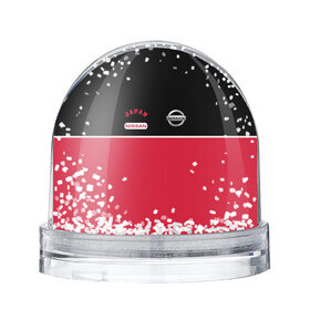 Снежный шар с принтом Nissan в городе Новоалтайск, Пластик | Изображение внутри шара печатается на глянцевой фотобумаге с двух сторон | motor | nissan | авто | лого | машина | ниссан | тачка