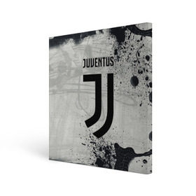 Холст квадратный с принтом Juventus New в городе Новоалтайск, 100% ПВХ |  | cr7 | juve | juventus | ronaldo | texture | брызги красок | герб италии | гранж | звезда | роналдо | текстура | флаг италии | ювентус