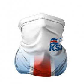 Бандана-труба 3D с принтом KSI ICELAND SPORT в городе Новоалтайск, 100% полиэстер, ткань с особыми свойствами — Activecool | плотность 150‒180 г/м2; хорошо тянется, но сохраняет форму | 2019 | fc | football | football club | iceland | ksi | sport | исландия | кси | сборная исландии | спорт | спортивные | униформа | фирменные цвета | фк | футбол | футбольный клуб