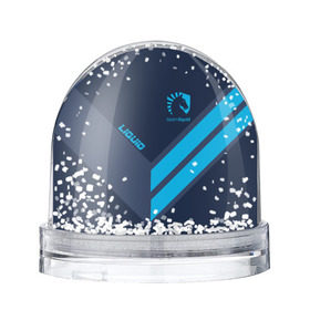 Снежный шар с принтом TEAM LIQUID E-SPORT в городе Новоалтайск, Пластик | Изображение внутри шара печатается на глянцевой фотобумаге с двух сторон | 2019 | blue | cybersport | esport | liquid | logo | pro league | team | team liquid | киберспорт | логотип | тим ликвид | фирменные цвета