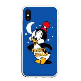 Чехол для iPhone XS Max матовый с принтом Трали-Вали в городе Новоалтайск, Силикон | Область печати: задняя сторона чехла, без боковых панелей | chilly willy | penguin | антибренд | герой | киногерой | луна | мультик | ночная жизнь | ночь | пингвин | прикол | танец | тусовка | юмор