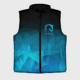 Мужской жилет утепленный 3D с принтом TEAM LIQUID E SPORT в городе Новоалтайск,  |  | 2019 | blue | cybersport | esport | liquid | logo | pro league | team | team liquid | киберспорт | логотип | тим ликвид | фирменные цвета