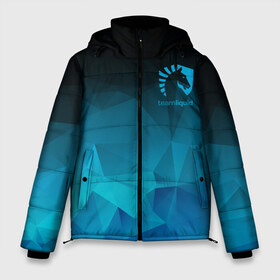 Мужская зимняя куртка 3D с принтом TEAM LIQUID E-SPORT в городе Новоалтайск, верх — 100% полиэстер; подкладка — 100% полиэстер; утеплитель — 100% полиэстер | длина ниже бедра, свободный силуэт Оверсайз. Есть воротник-стойка, отстегивающийся капюшон и ветрозащитная планка. 

Боковые карманы с листочкой на кнопках и внутренний карман на молнии. | 2019 | blue | cybersport | esport | liquid | logo | pro league | team | team liquid | киберспорт | логотип | тим ликвид | фирменные цвета