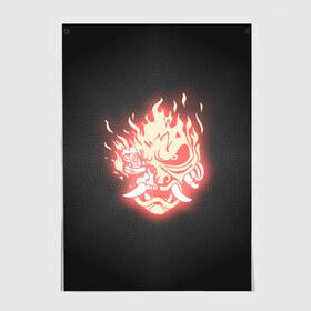 Постер с принтом CYBERPUNK 2077 SAMURAI в городе Новоалтайск, 100% бумага
 | бумага, плотность 150 мг. Матовая, но за счет высокого коэффициента гладкости имеет небольшой блеск и дает на свету блики, но в отличии от глянцевой бумаги не покрыта лаком | 2019 | cd project red | cyberpunk 2077 | future | hack | night city | samurai | sci fi | v | андроиды | безумие | будущее | ви | город ночи | киберпанк 2077 | логотип | роботы | самураи | фантастика | цифры