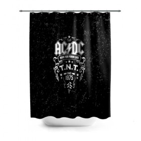Штора 3D для ванной с принтом AC/DC run for your life в городе Новоалтайск, 100% полиэстер | плотность материала — 100 г/м2. Стандартный размер — 146 см х 180 см. По верхнему краю — пластиковые люверсы для креплений. В комплекте 10 пластиковых колец | ac dc | acdc | acdc ас дс | австралийская | ангус янг | асдс | блюз | группа | крис слэйд | метал | молния | музыка | музыканты | певцы | рок | рок н ролл | стиви янг | хард | хардрок | эксл роуз