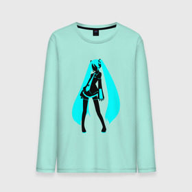 Мужской лонгслив хлопок с принтом Hatsune Miku в городе Новоалтайск, 100% хлопок |  | anime | aquamarin | aquamarine | everlasting | hatsune | j pop | miku | projectdiva | singer | summer | vocaloid | аквамарин | аниме | бесконечное | вокалоид | лето | мику | певица | хацуне | хацунэ