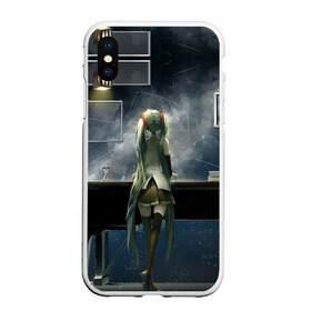 Чехол для iPhone XS Max матовый с принтом Hatsune Miku в городе Новоалтайск, Силикон | Область печати: задняя сторона чехла, без боковых панелей | anime | aquamarin | aquamarine | everlasting | hatsune | j pop | miku | projectdiva | singer | summer | vocaloid | аквамарин | аниме | бесконечное | вокалоид | лето | мику | певица | хацуне | хацунэ