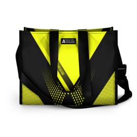 Сумка-шоппер 3D с принтом Tennis в городе Новоалтайск, 100% полиэстер | застегивается на металлическую кнопку; внутренний карман застегивается на молнию. Стенки укреплены специальным мягким материалом, чтобы защитить содержимое от несильных ударов
 | itf | sport | tennis | большой | линии | мяч | надпись | полосы | ракетка | россии | россия | рф | сборная | символ | состязание | спорт | спортсмен | теннис | теннисист | теннисистка | флаг