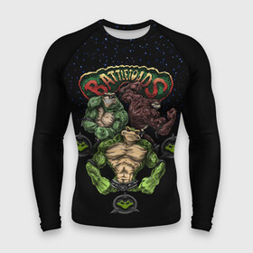 Мужской рашгард 3D с принтом Battletoads ( Боевые Жабы ) в городе Новоалтайск,  |  | 1991 | 90 е | 90 х | battletoads | dendy | game | nintendo | sega | боевые жабы | денди | игра | мутанты | нинтендо | приставка | сега