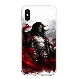 Чехол для iPhone XS Max матовый Castlevania Lords of Shadow: в городе Новоалтайск, Силикон | Область печати: задняя сторона чехла, без боковых панелей | бельмонт | вампир | габриэль | комбо | монстр | оружие | приём | слэшер | ужас | фэнтези | череп